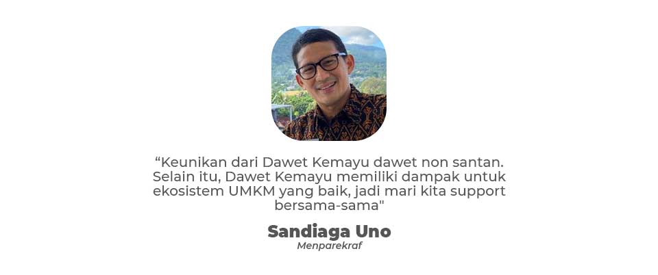 testimoni sandiaga uno