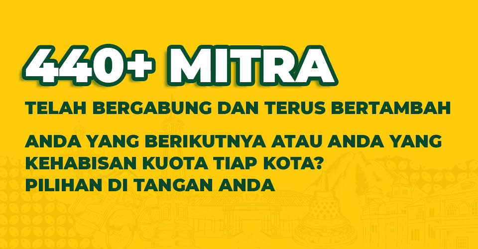 440 Mitra telah bergabung